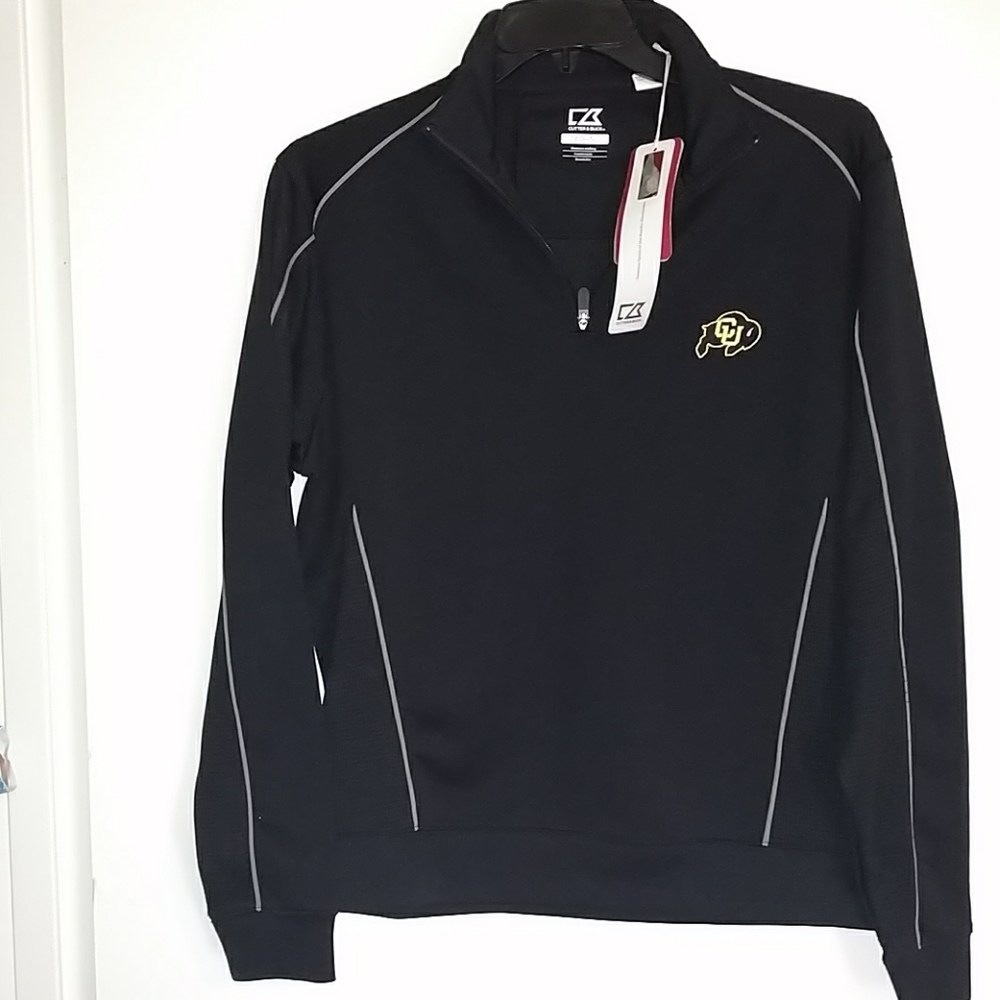 Cutter & Buck Men's NCAA Dry Tech Edge Half Zip